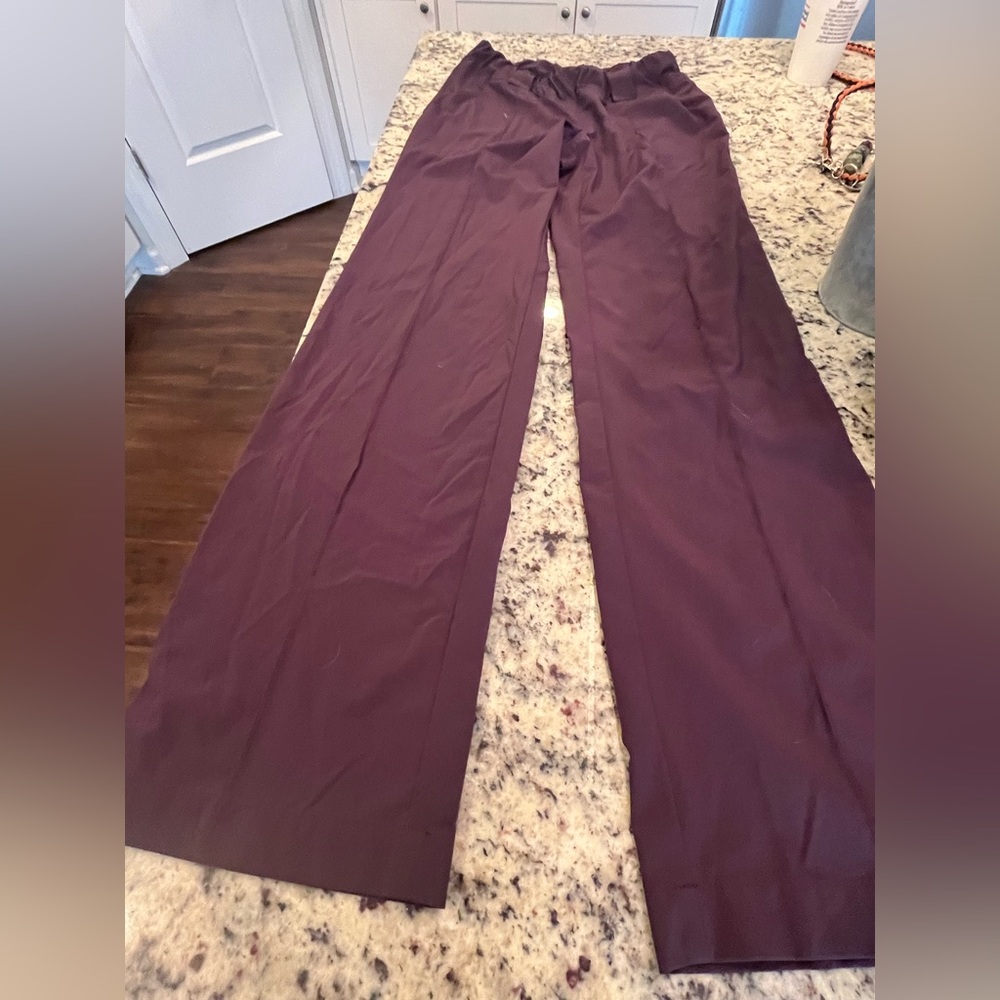 Athleta Deep Purple Wide-Leg Pants